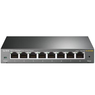 Switch Ethernet TP-Link TL-SG108E 8 Portas 10/100/1000 Mbps